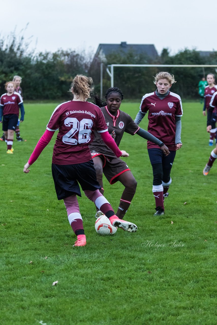 Bild 176 - C-Juniorinnen Halstenbek-Rellingen - St.Pauli : Ergebnis: 0:5